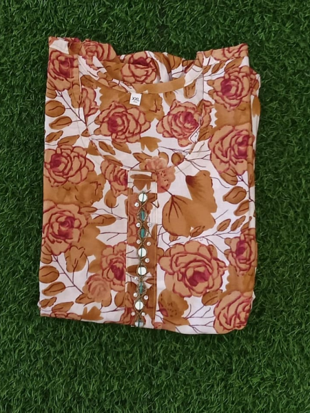 Rayon Umbrella Short Top (211)