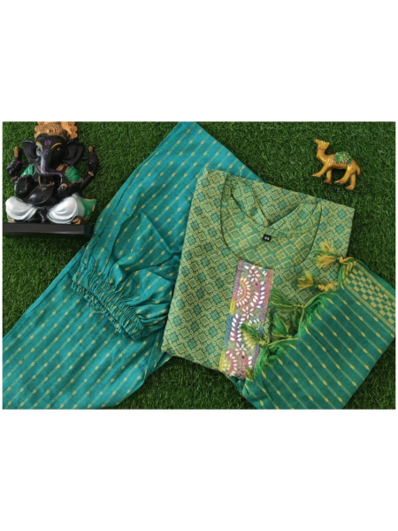 Blue and Green kurtis (203)